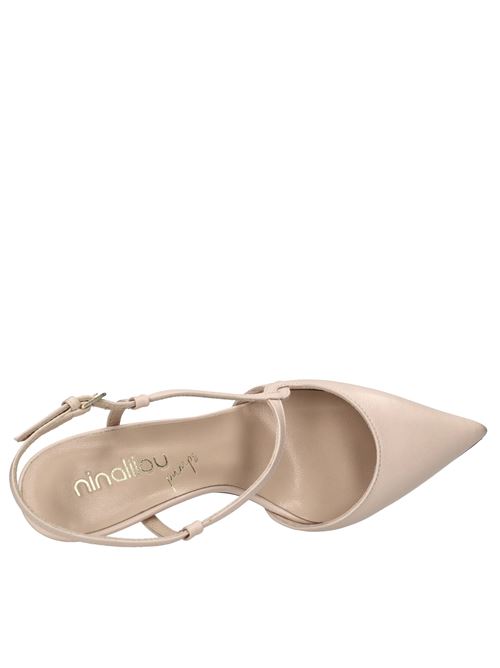 Décolleté slingback in pelle NINALILOU | 321240T7 NAPPAROSA